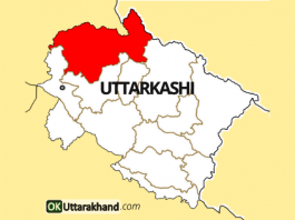 uttarkashi district map